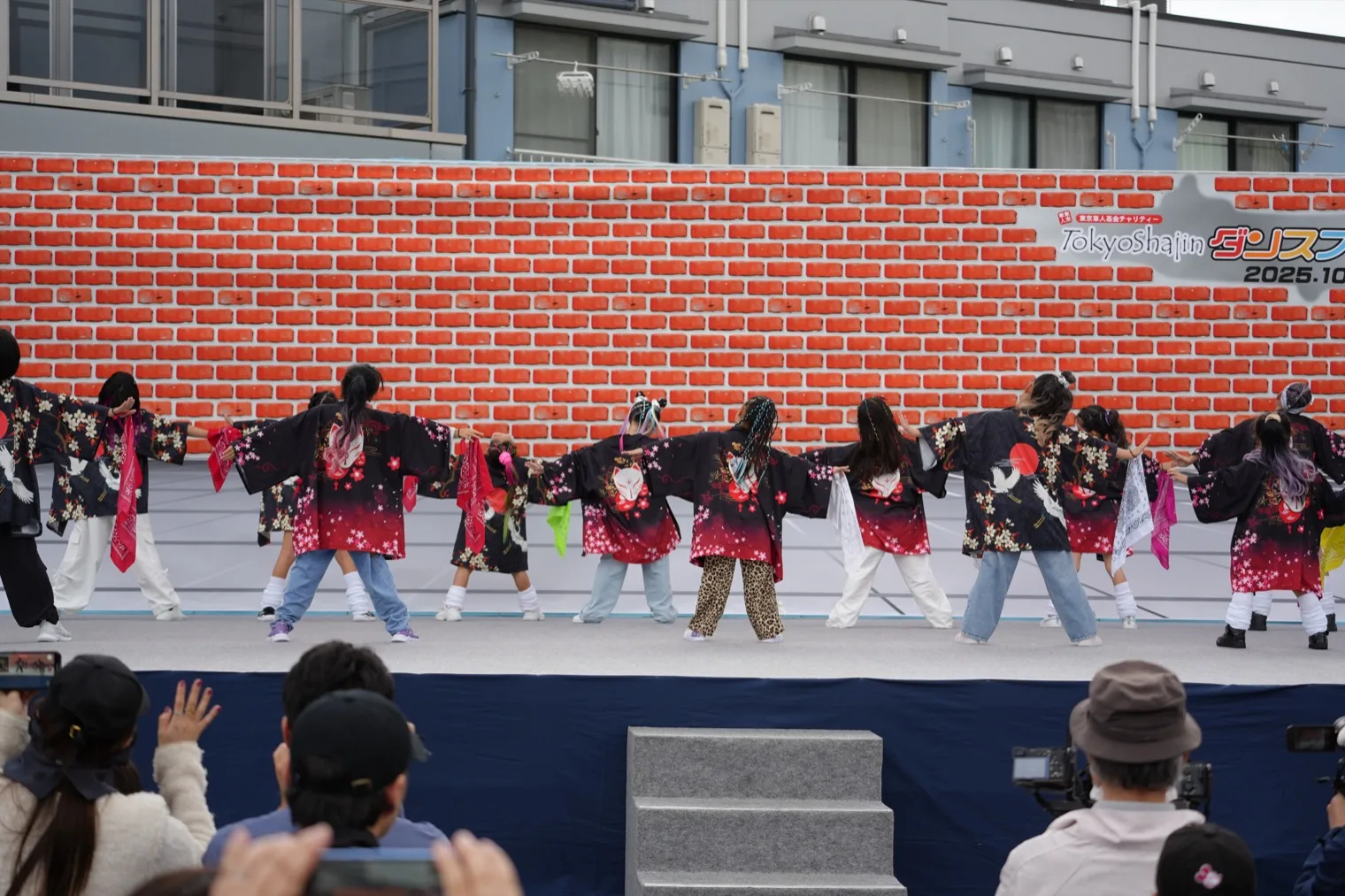 Performers at the autumn dance festival