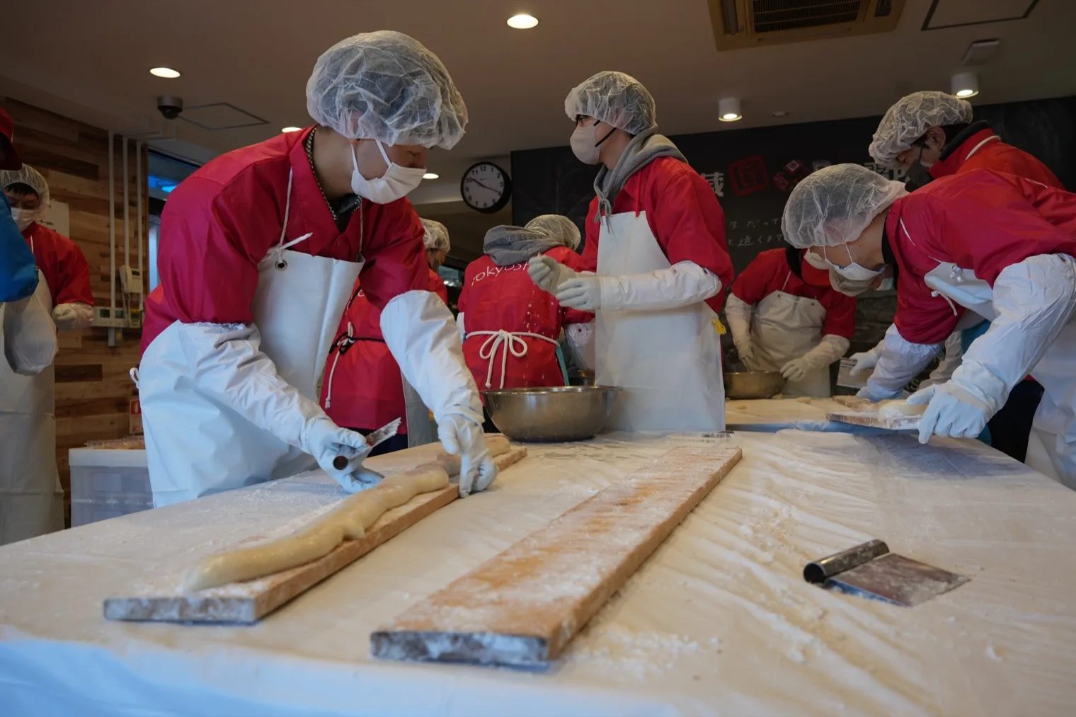 The annual mochi pounding event