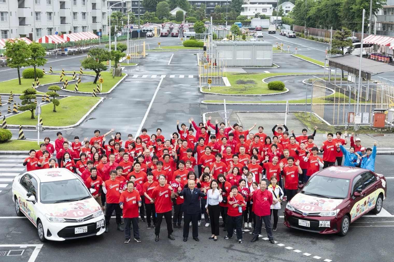A Tokyo Shajin Fund donation presentation