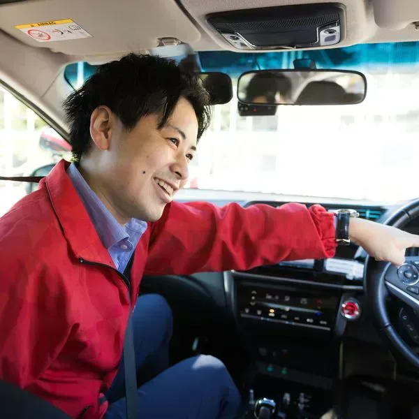 Instructor and student in a training car